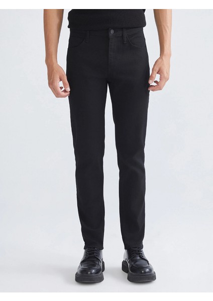 Lcw Jeans Siyah 730 Havuç Kalıp Erkek Jean Pantolon fiyatları