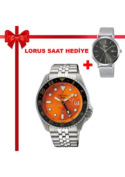 5 S5-SSK005K Erkek Kol Saati + Lorus Saat Hediyesi