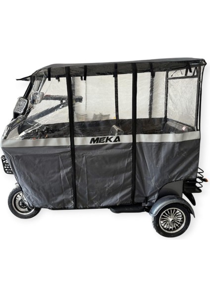 3 Tekerlekli Elektrikli 2 Kişilik Modellere Uyumlu Branda (4 Mevsim)