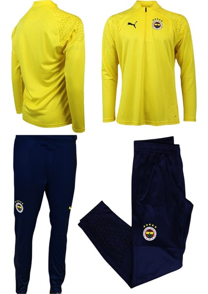 Orjinal Lisanslı Sarı Lacivert Eşofman Tk