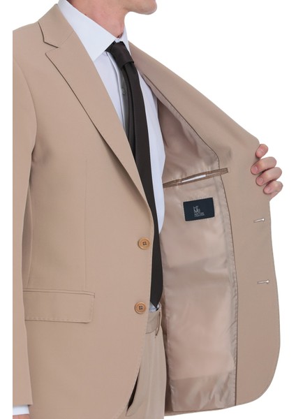 Vizon Slim Fit Mono Yaka Casual Takım Elbise