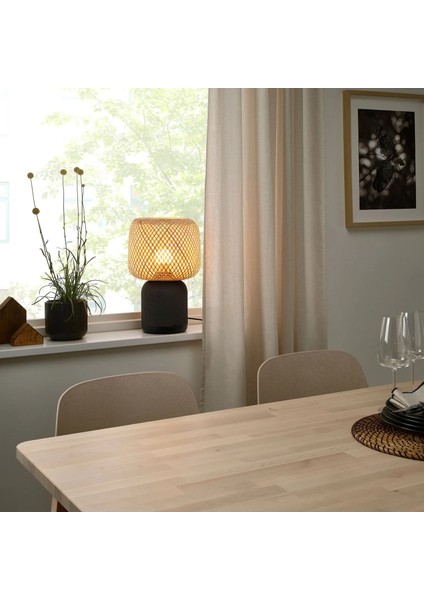 Symfonısk Masa Lambası Hoparlör Bambu modelleri