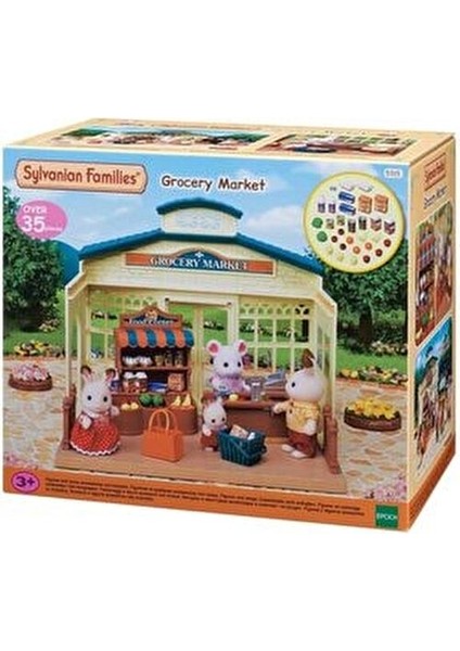 Sylvanian Market Dükkanı 100 Parça Eğlenceli Oyun Seti Çocuklar İçin fiyatları
