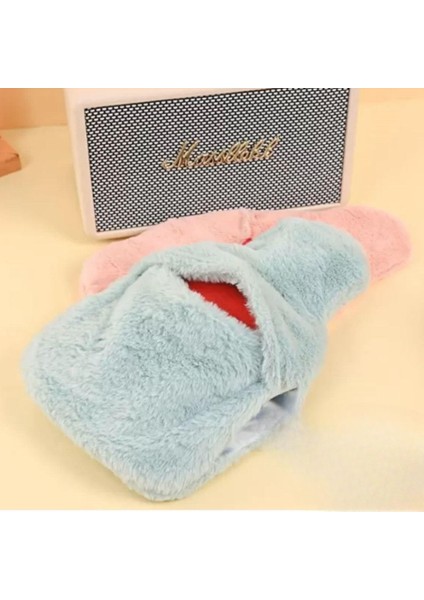 Peluş Sıcak Su Torbası | Polarlı, Örgülü, Yumuşak, Güvenli ve Şık | 1 Litre fırsatları