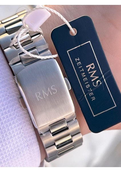 Rms Romanson 2 Yıl Garantili Çelik Kordon Çelik Kasa 5 Atm Suya Dayanıklı Erkek Kol Saati AG1503.01 indirimleri