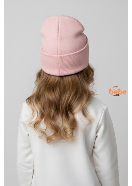 Peluş Ayıcık Detaylı Kız Çocuk Triko Bere – Yumuşak Triko Kışlık Şapka | Pamuklu Örgü Beanie Modeli fırsatları