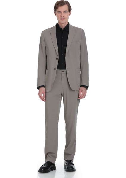 Vizon Slim Fit Mono Yaka Casual Takım Elbise