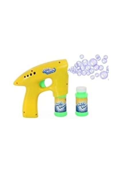 Bizzy Bubble Otomatik Işıklı Köpük Tabanca Ergonomik Tasarım 3 Adet Pil ile modelleri