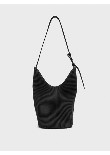 Iç Cepli Teknik Kumaş Omuz Çantası