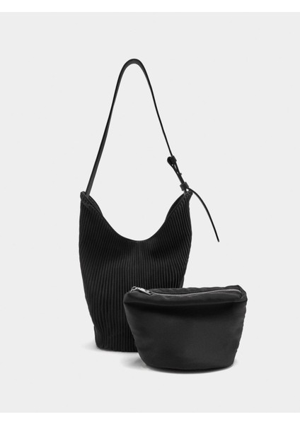 Iç Cepli Teknik Kumaş Omuz Çantası modelleri