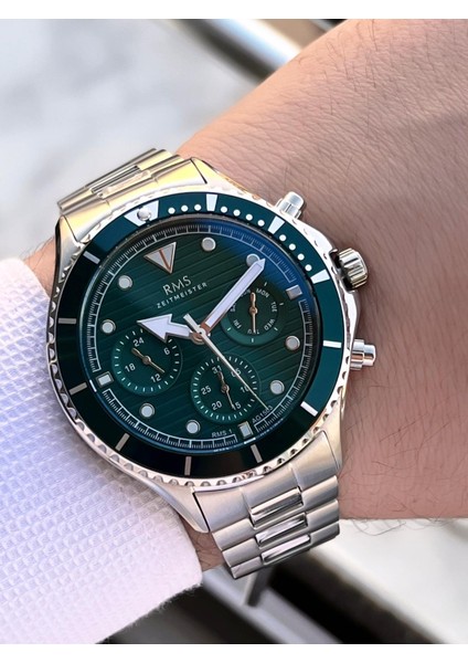 Rms Romanson 2 Yıl Garantili Çelik Kordon Çelik Kasa 5 Atm Suya Dayanıklı Erkek Kol Saati AG1503.02 modelleri