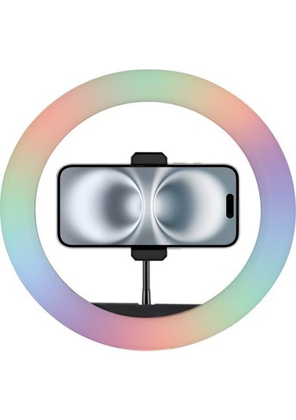 14 Inç LED Işıklı Telefon Tutuculu Selfie Makyaj Işığı Mj-36 fiyatları