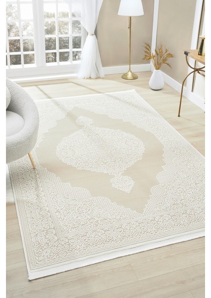 Asya Bej Halı Akrilik Halı Yumuşak Dokulu Salon Oturma Odası Yatak Odası Halısı 524 fiyatları