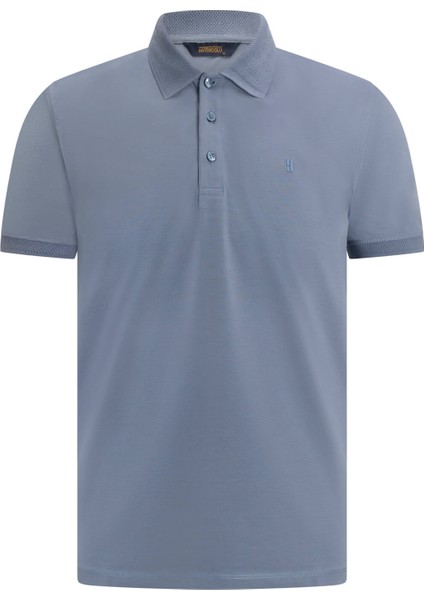 Indigo Regular Fit Polo Yaka Pamuklu Tişört