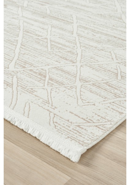 Asya Bej Halı Akrilik Halı Yumuşak Dokulu Salon Oturma Odası Yatak Odası Halısı 522 indirimleri