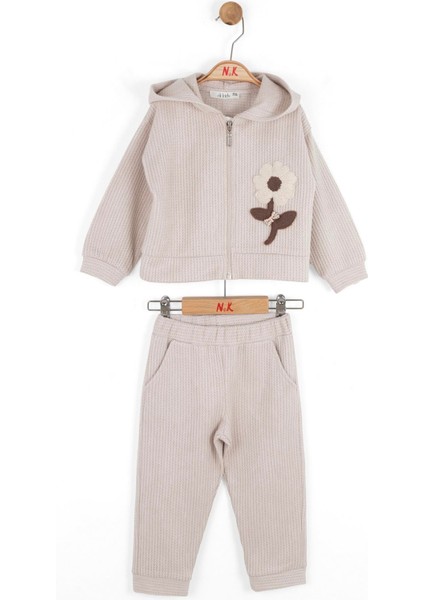 Kız Bebek Krokan Takım 1-4 Yaş Vizon