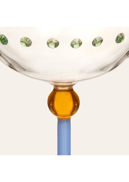 Henan Borosilikat Cam Kadeh 300 ml Şeffaf - Yeşil modelleri