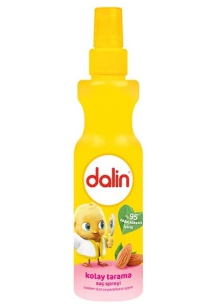 Asfstore Dalin Kolay Tarama Spreyi Badem Yağlı 200 ml