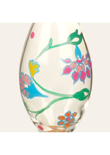 Henan Borosilikat Cam Şamdan 18 cm Sarı modelleri