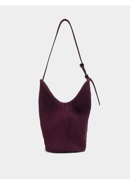 Iç Cepli Teknik Kumaş Omuz Çantası