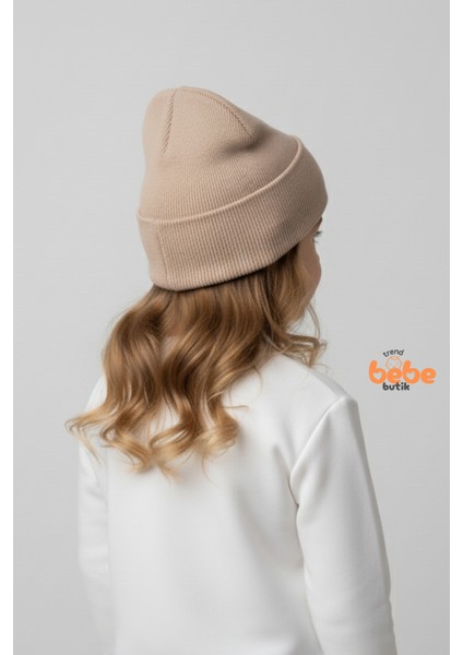 Peluş Ayıcık Detaylı Kız Çocuk Triko Bere – Yumuşak Triko Kışlık Şapka | Pamuklu Örgü Beanie Modeli modelleri