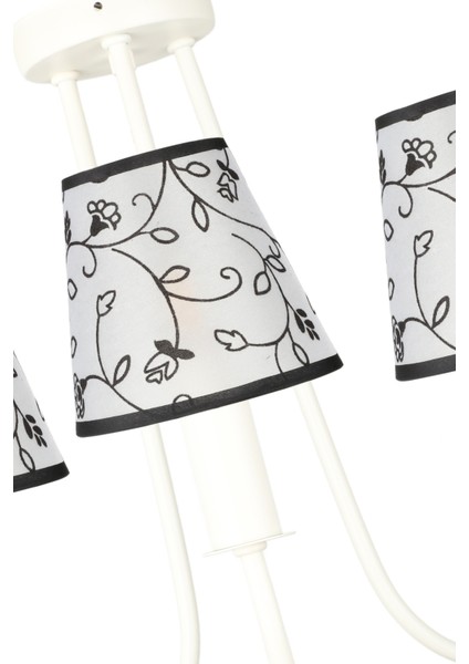 Elina 3.lü Avize Beyaz No:01 modelleri