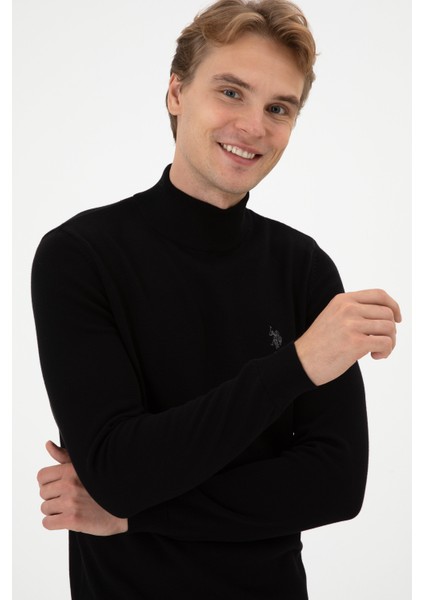 Erkek Siyah Kazak /triko 50313712-VR046 fiyatları