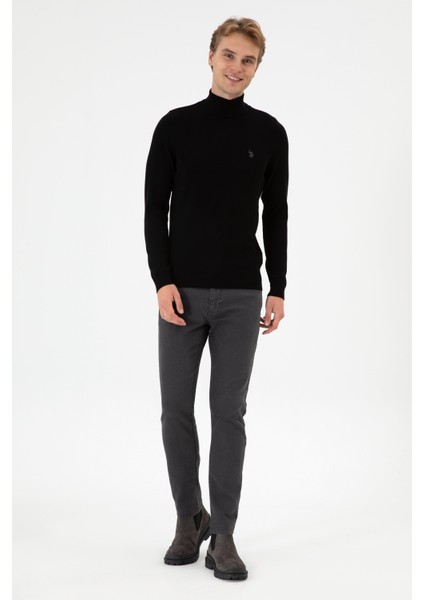 Erkek Siyah Kazak /triko 50313712-VR046 fırsatları