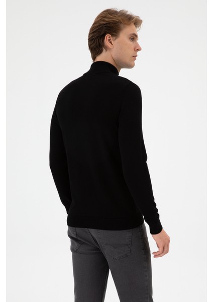 Erkek Siyah Kazak /triko 50313712-VR046 indirimleri