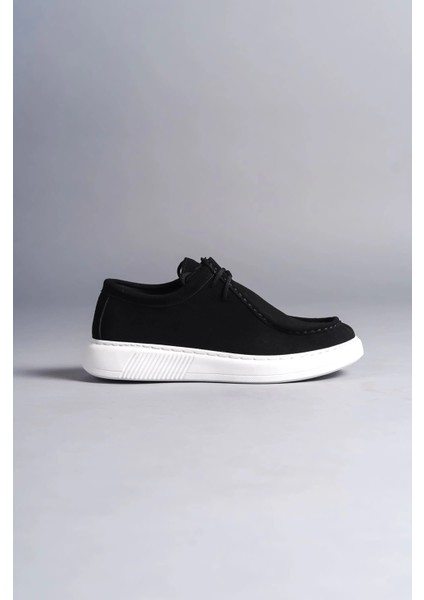 SLW170 Tornado Bağcıklı Süet Erkek Günlük Spor Klasik Ayakkabı Sbt - Siyah fırsatları