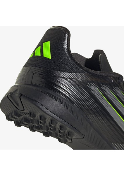 F50 League Çocuk Siyah Halı Saha Kramponu.-