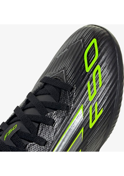 F50 League Çocuk Siyah Halı Saha Kramponu.-
