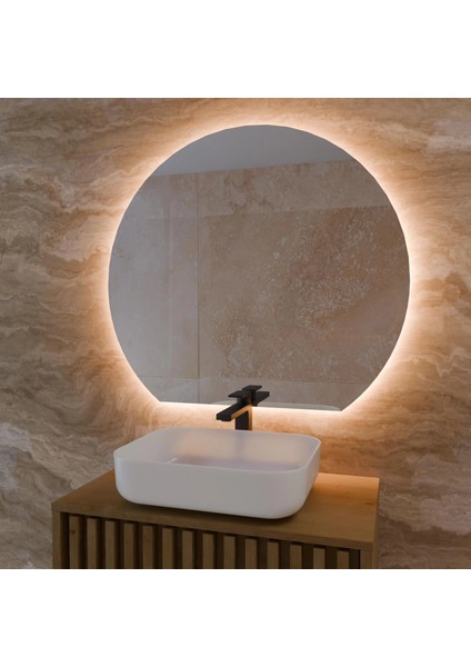Lunaris LED Ayna – Yuvarlak Modern Banyo Aynası indirimleri