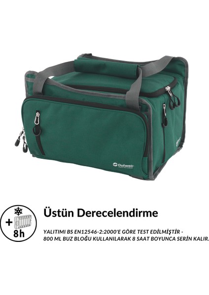 Cormorant L 34 L Yüksek Yalıtımlı Soğutucu Termal Çanta Green fırsatları