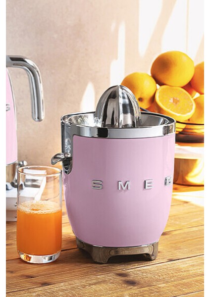 CJF01PKEU Retro Pembe Narenciye Sıkacağı