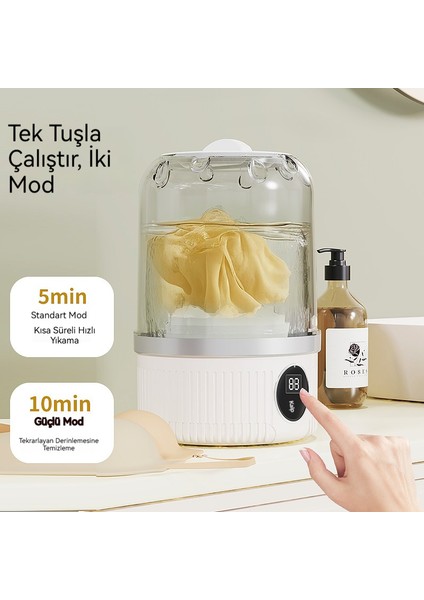 Mini Öğrenci Yurdu Taşınabilir Tam Otomatik Iç Çamaşırı, Çorap ve Külot Küçük Çamaşır Makinesi (Yurt Dışından) fiyatları