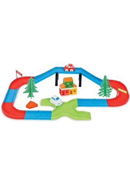 Köprülü Yol Seti 35 Parça Kız ve Erkek Çocuklar İçin Eğlenceli Oyun Seti modelleri