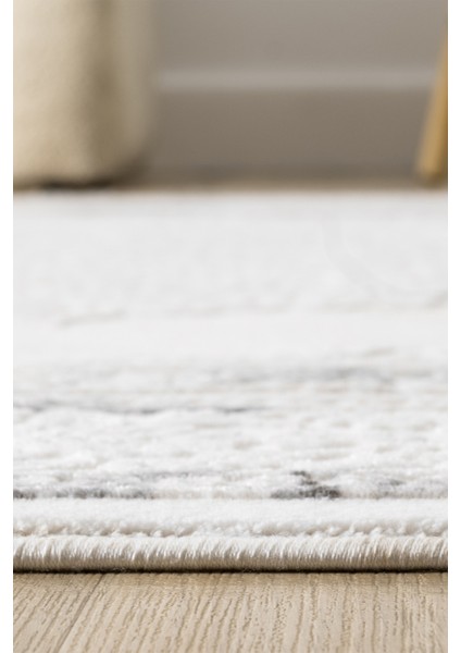 Vista Gri Halı Akrilik Halı Yumuşak Dokulu Salon Oturma Odası Yatak Odası Halısı 5122 fırsatları