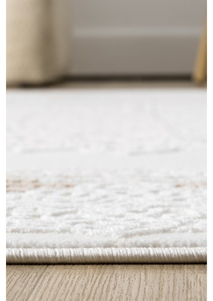 Vista Kahve Halı Akrilik Halı Yumuşak Dokulu Salon Oturma Odası Yatak Odası Halısı 5122 fırsatları