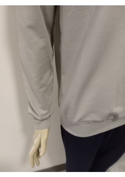 Erkek Kompak Sıfır Yaka Sweatshirt fırsatları
