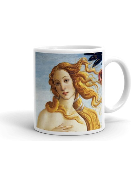 Venüsün Doğuşu Seramik Porselen Seramik Kupa Bardak