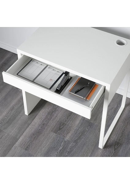 Mıcke Çocuk Çalışma Masası ve Sandalyesi Beyaz Turkuaz Dagnar