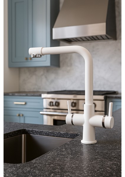 3 Yollu Arıtma Mutfak Eviye Bataryası Arıtmalı - 5 Yıl Garantili