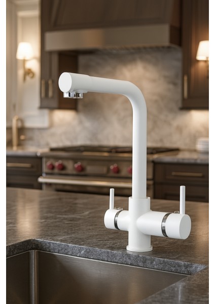 3 Yollu Arıtma Mutfak Eviye Bataryası Arıtmalı - 5 Yıl Garantili modelleri