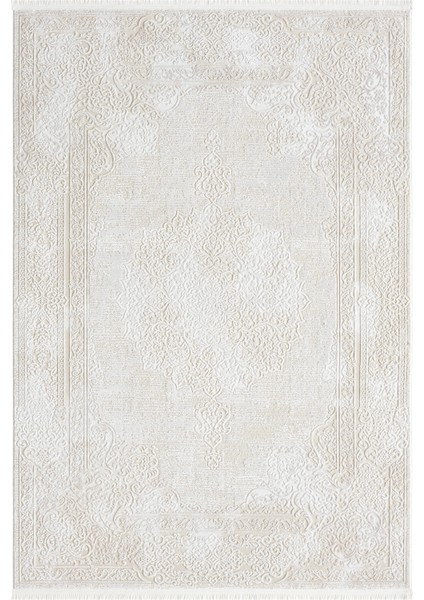 Vista Krem Halı Akrilik Halı Yumuşak Dokulu Salon Oturma Odası Yatak Odası Halısı 5122