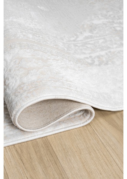 Vista Krem Halı Akrilik Halı Yumuşak Dokulu Salon Oturma Odası Yatak Odası Halısı 5122 modelleri