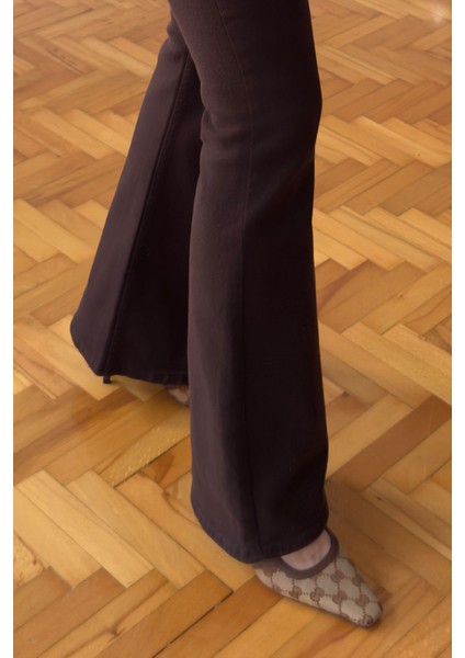 Marka Model Ispanyol Jean- Kahverengi modelleri