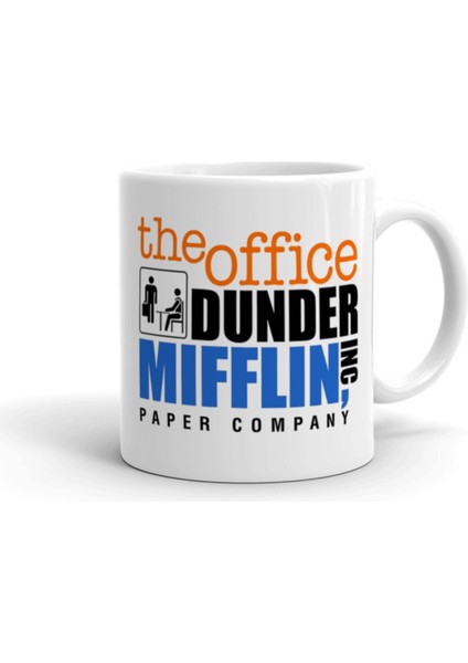 The Office Dunder Mifflin Porselen Seramik Kupa Bardak