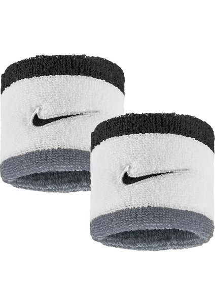 Swoosh Classic Wristbands 2pk Beyaz Unisex Bileklik