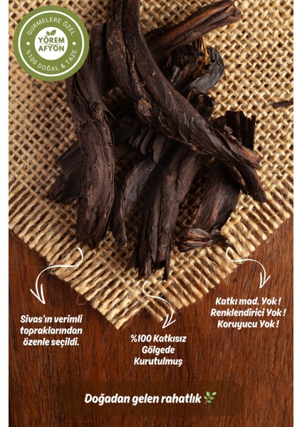 Yörem Afyon Sivas Divriği Yöresinden Katkısız, Kurutulmuş Hava Civa Otu, Ennik Otu (Alkanna Tinctora) | 110GR. modelleri